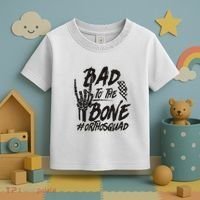 Bad To The Bone Ortho Squad Orthopedic Nurse Trauma Nurse Toddler T-Shirt thumb 3