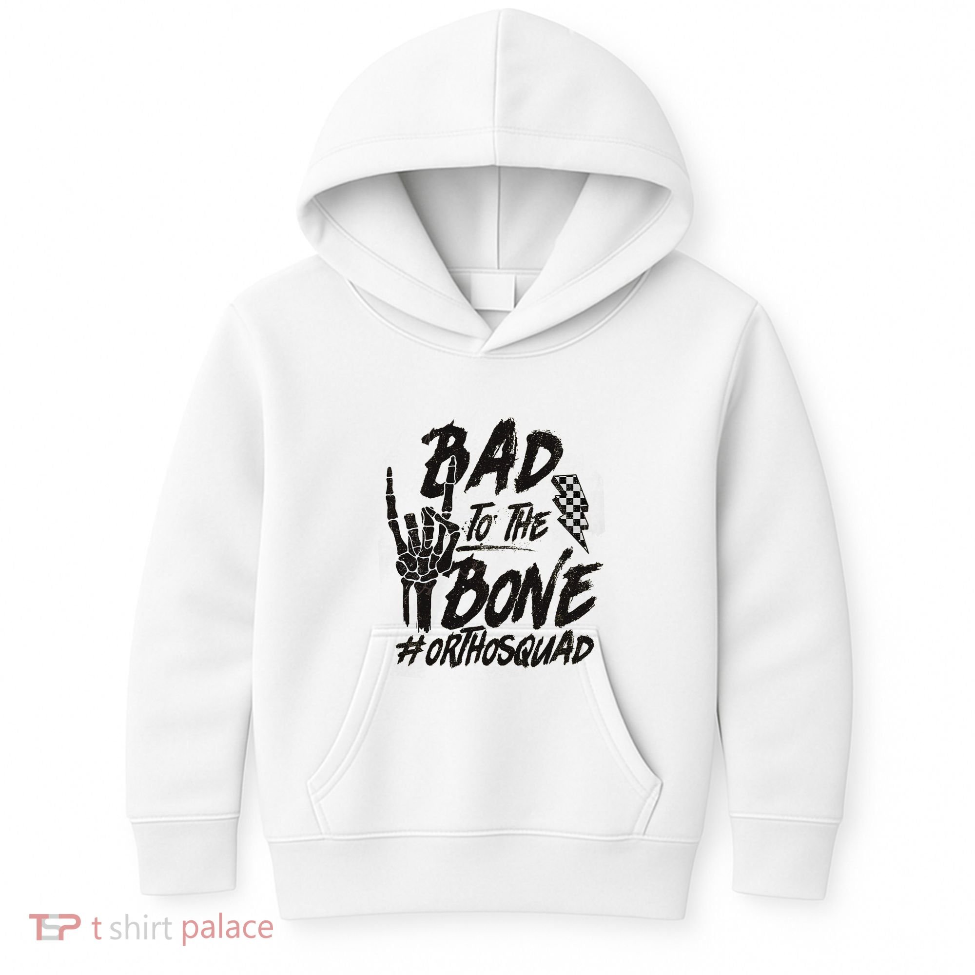 Bad To The Bone Ortho Squad Orthopedic Nurse Trauma Nurse Kids Hoodie