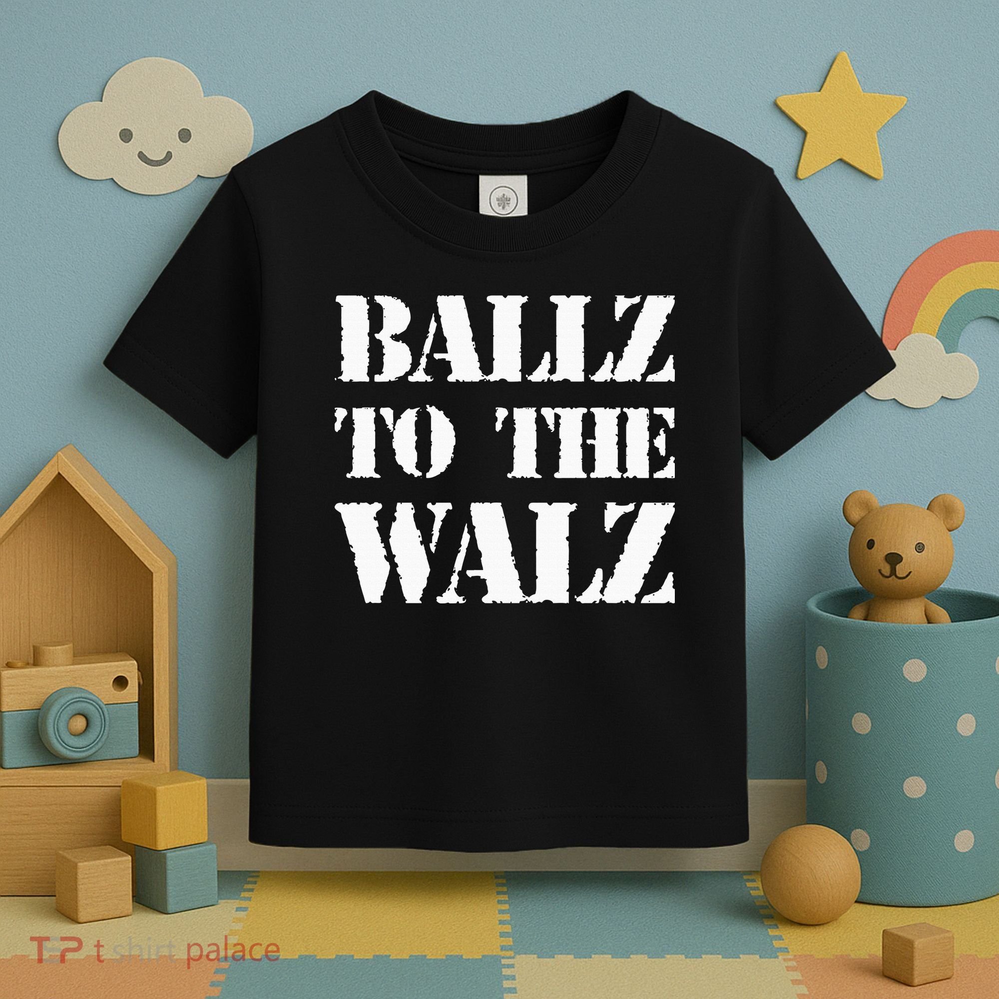 Ballz To The Walz Toddler T-Shirt