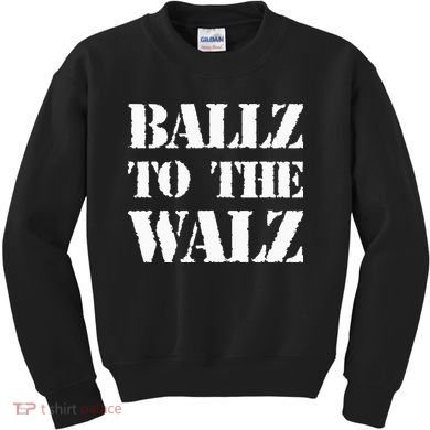Ballz To The Walz Kids Sweatshirt