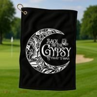 Back To The Gypsy That I Was Golf Towel thumb 1