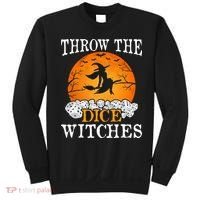 Bunco Throw the Dice Witches Bunco Game Lover Halloween Sweatshirt thumb 0