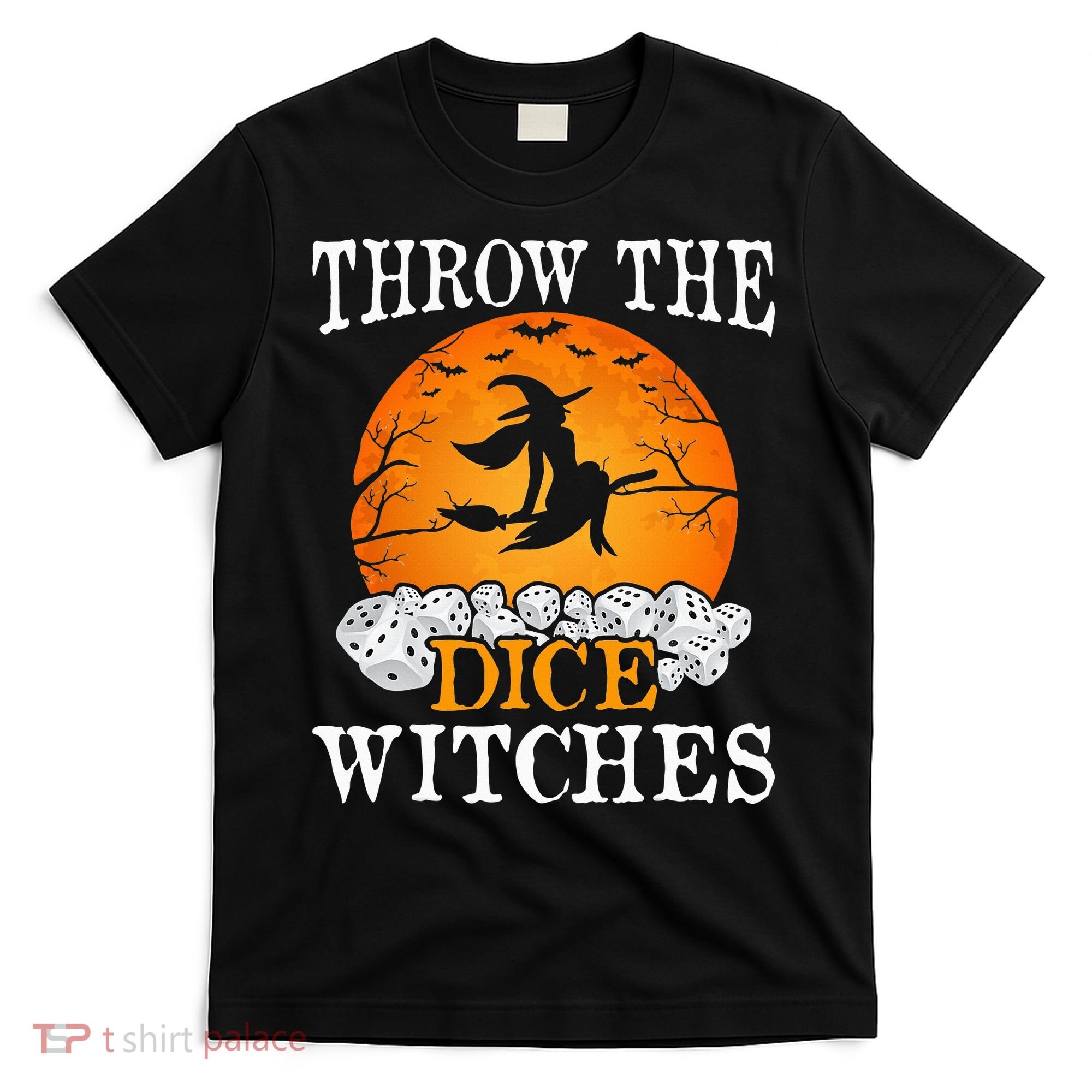 Bunco Throw the Dice Witches Bunco Game Lover Halloween T-Shirt