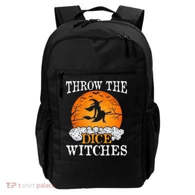 Bunco Throw the Dice Witches Bunco Game Lover Halloween Backpack
