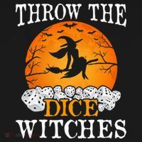 Bunco Throw the Dice Witches Bunco Game Lover Halloween Mousepad thumb 1