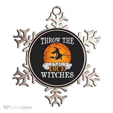 Bunco Throw the Dice Witches Bunco Game Lover Halloween Ornament