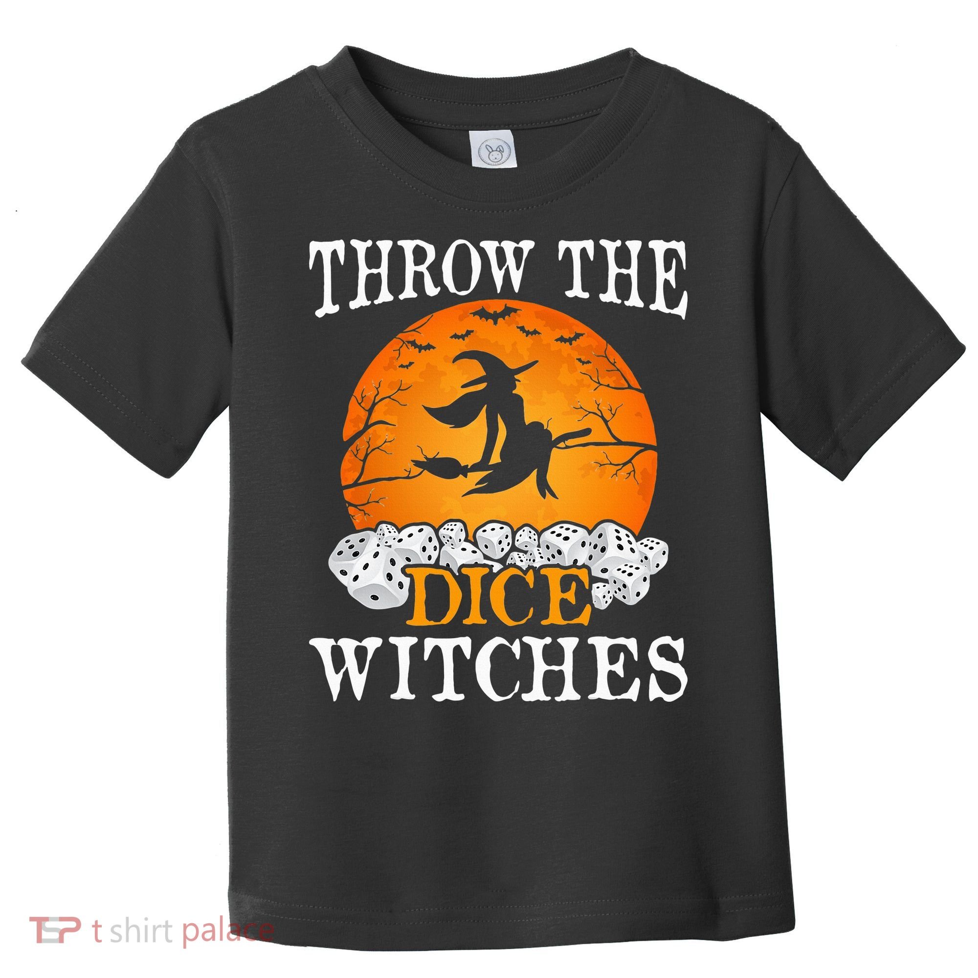Bunco Throw the Dice Witches Bunco Game Lover Halloween Toddler T-Shirt