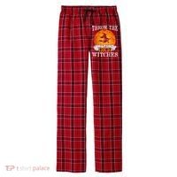 Bunco Throw the Dice Witches Bunco Game Lover Halloween Men's Flannel Plaid Pajama Pants thumb 0