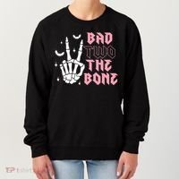 Bad Two The Bone Birthday 2nd 2 Years Old Birthday Women's Sweatshirt thumb 0