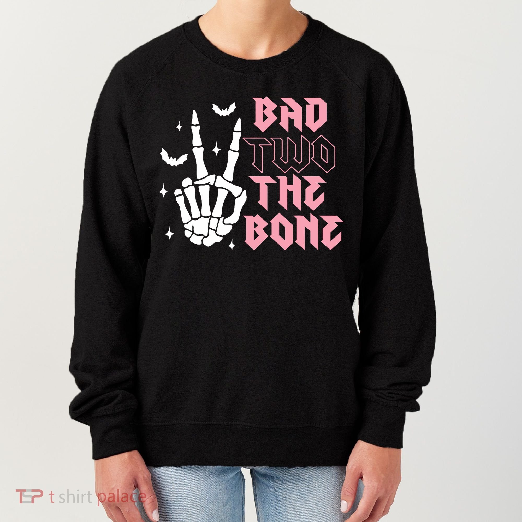 Bad Two The Bone Birthday 2nd 2 Years Old Birthday Women's Sweatshirt