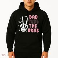 Bad Two The Bone Birthday 2nd 2 Years Old Birthday Hoodie thumb 2