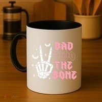 Bad Two The Bone Birthday 2nd 2 Years Old Birthday Coffee Mug thumb 4