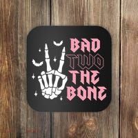 Bad Two The Bone Birthday 2nd 2 Years Old Birthday Coaster thumb 0