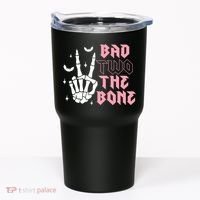 Bad Two The Bone Birthday 2nd 2 Years Old Birthday Tumbler thumb 0