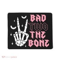 Bad Two The Bone Birthday 2nd 2 Years Old Birthday Mousepad thumb 0