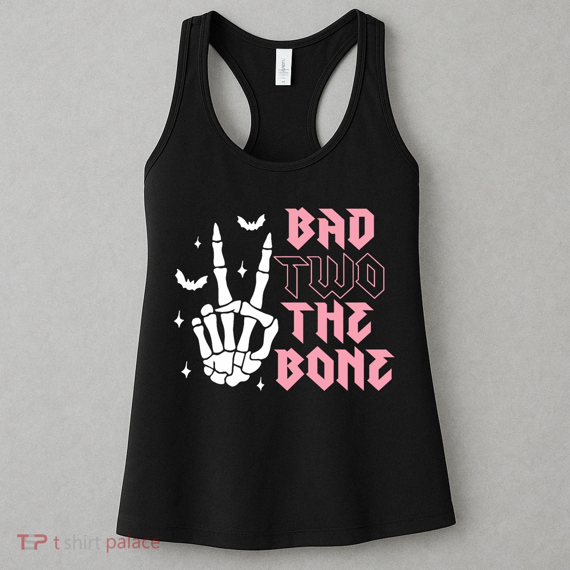 Bad Two The Bone Birthday 2nd 2 Years Old Birthday Women's Tank Top