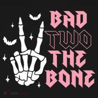 Bad Two The Bone Birthday 2nd 2 Years Old Birthday Women's Tank Top thumb 5
