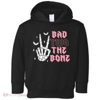 Bad Two The Bone Birthday 2nd 2 Years Old Birthday Toddler Hoodie thumb 0