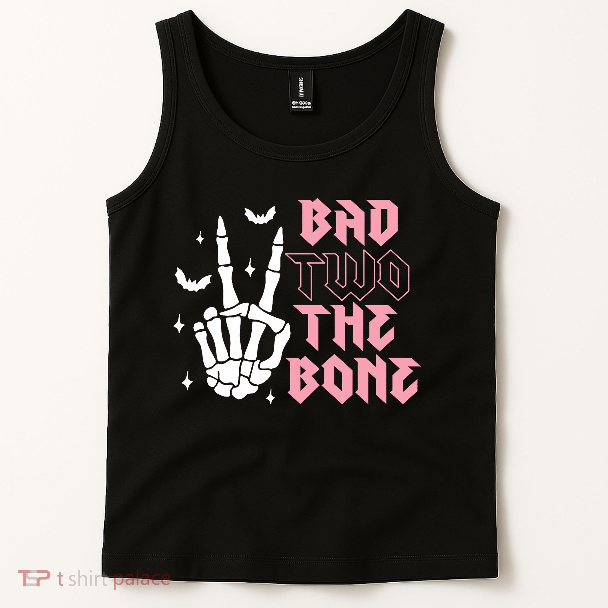 Bad Two The Bone Birthday 2nd 2 Years Old Birthday Tank Top