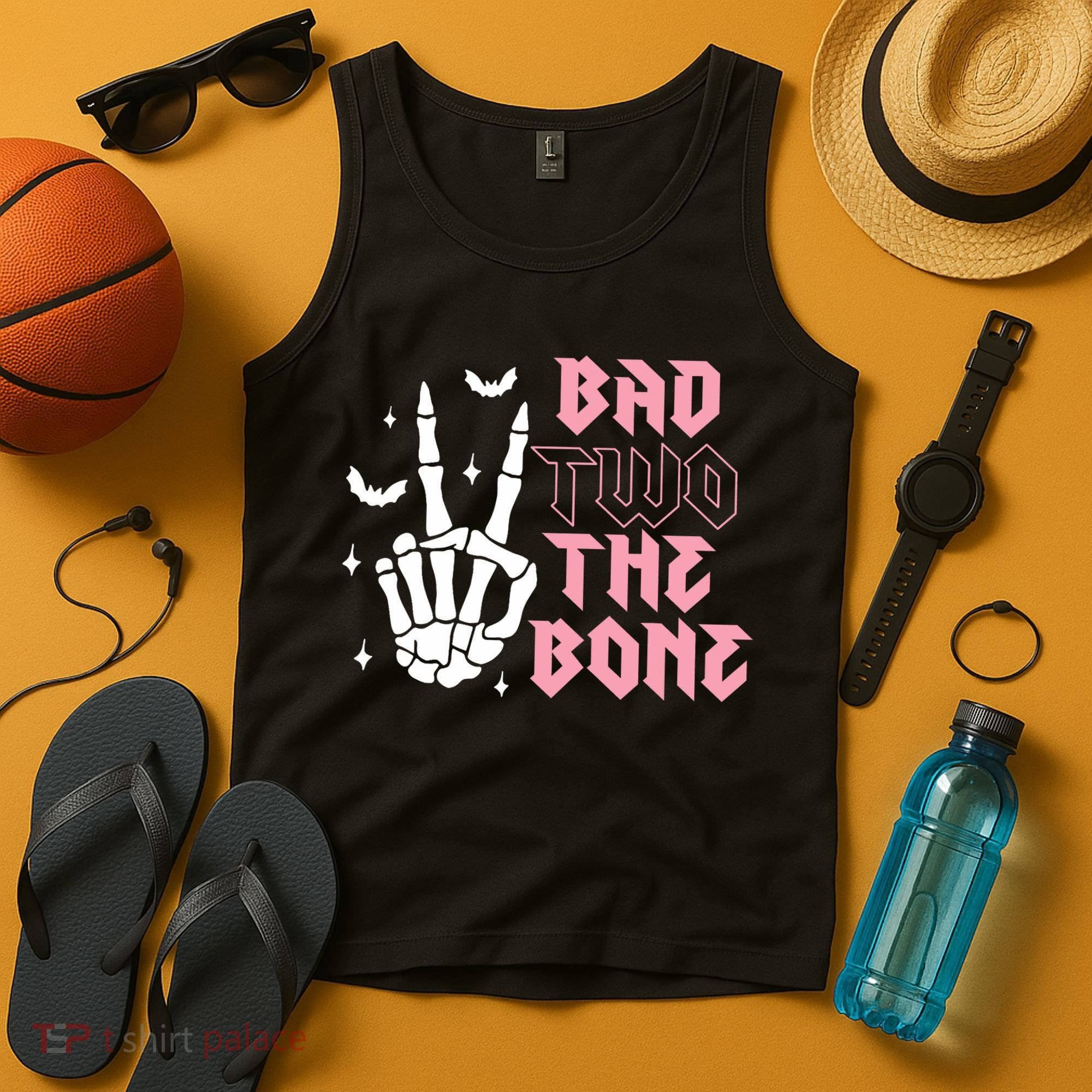 Bad Two The Bone Birthday 2nd 2 Years Old Birthday Tank Top