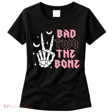 Bad Two The Bone Birthday 2nd 2 Years Old Birthday Women's T-Shirt