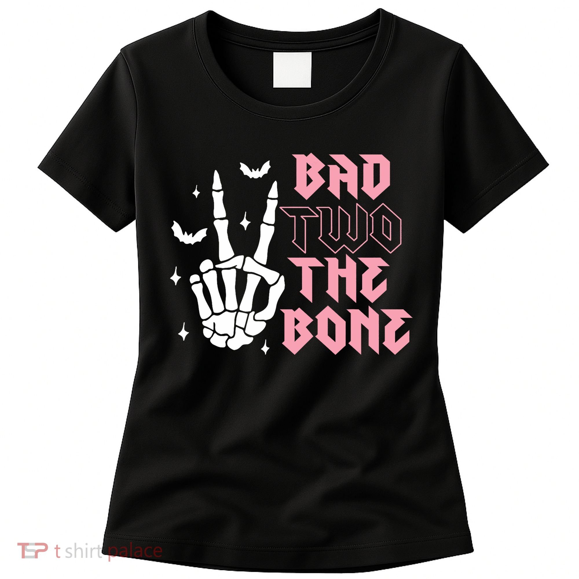 Bad Two The Bone Birthday 2nd 2 Years Old Birthday Women's T-Shirt