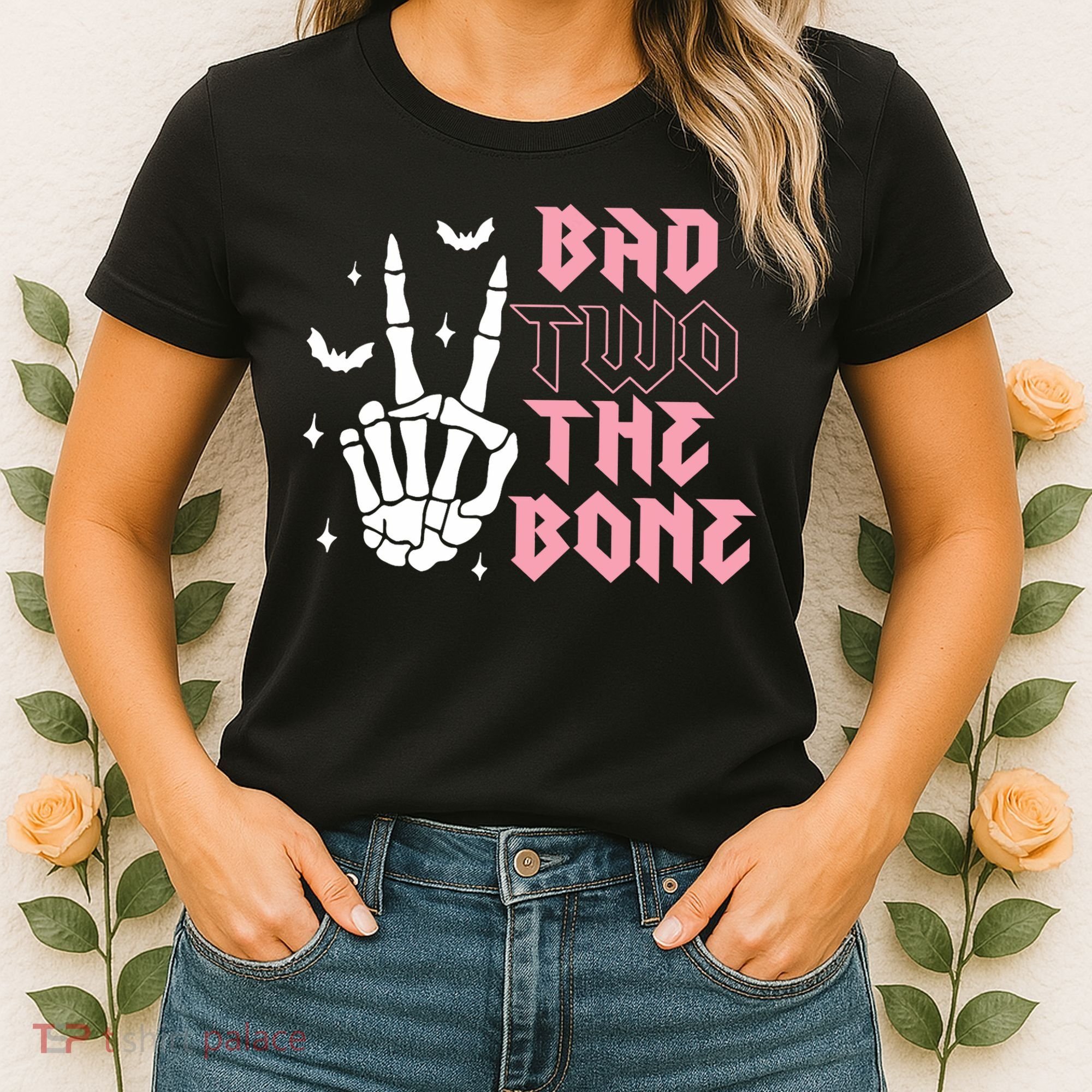 Bad Two The Bone Birthday 2nd 2 Years Old Birthday Women's T-Shirt