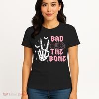 Bad Two The Bone Birthday 2nd 2 Years Old Birthday Women's T-Shirt thumb 4