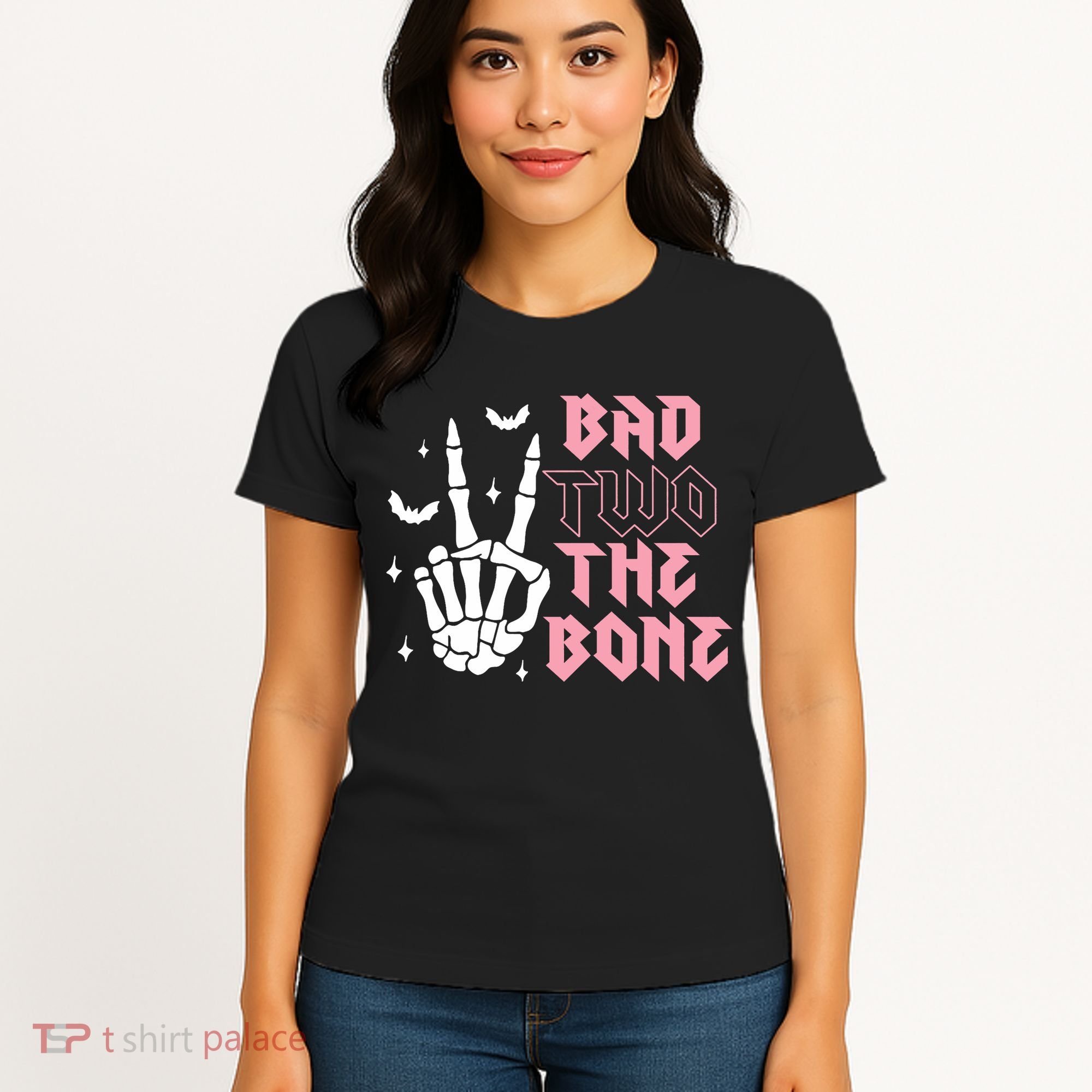 Bad Two The Bone Birthday 2nd 2 Years Old Birthday Women's T-Shirt
