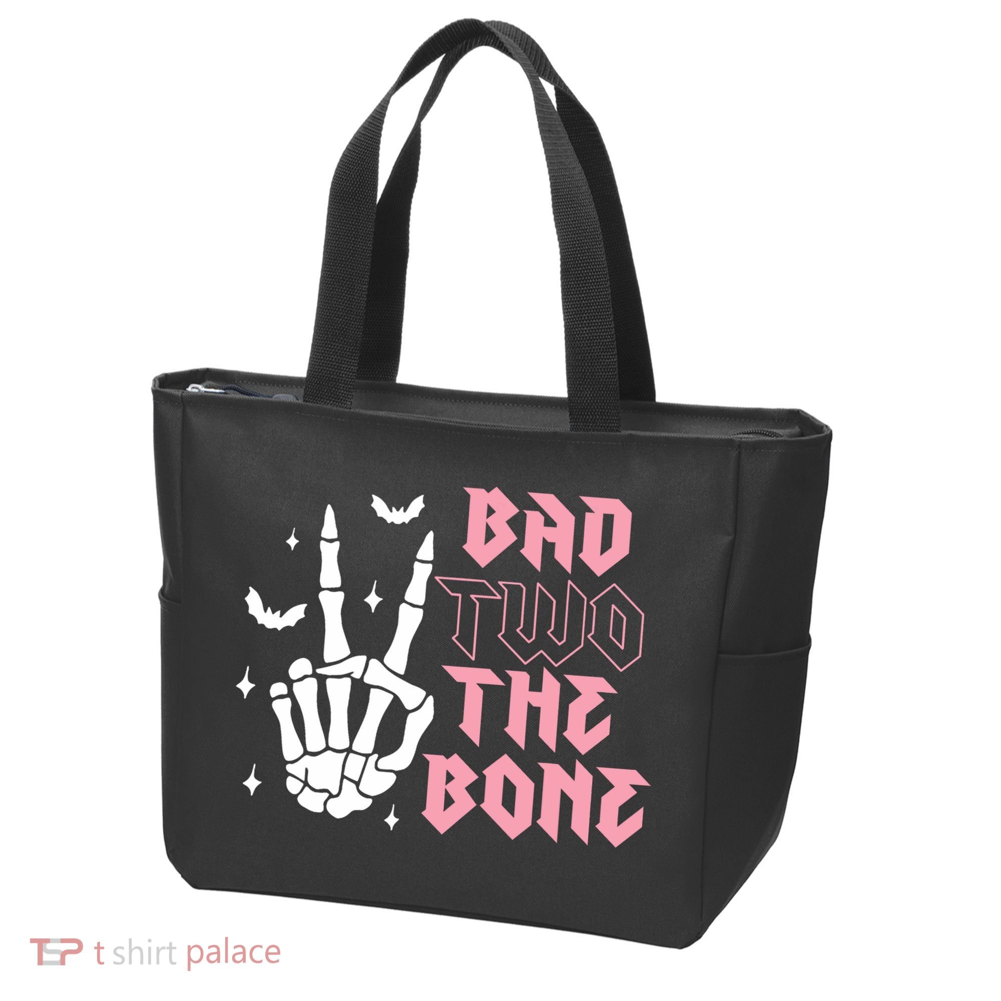 Bad Two The Bone Birthday 2nd 2 Years Old Birthday Tote Bag