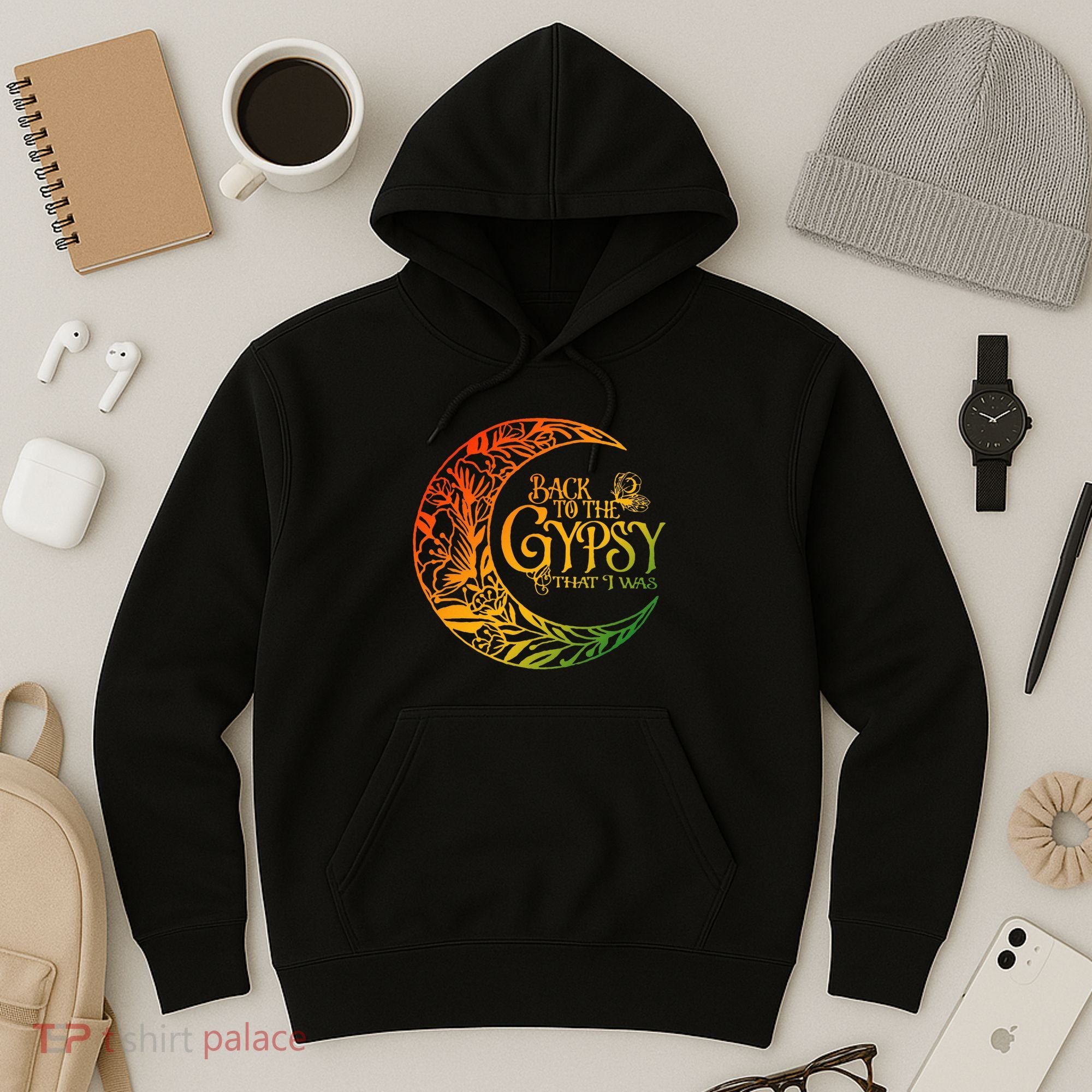 Back To The Gypsy That I Was Apparel Hoodie