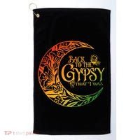 Back To The Gypsy That I Was Apparel Golf Towel thumb 0