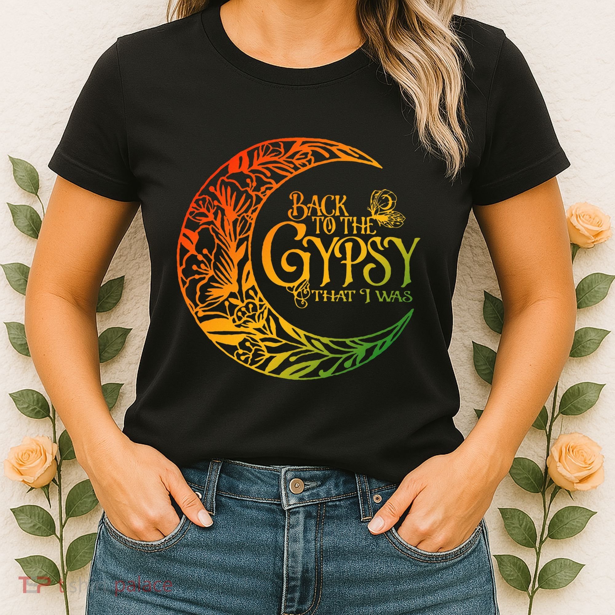 Back To The Gypsy That I Was Apparel Women's T-Shirt