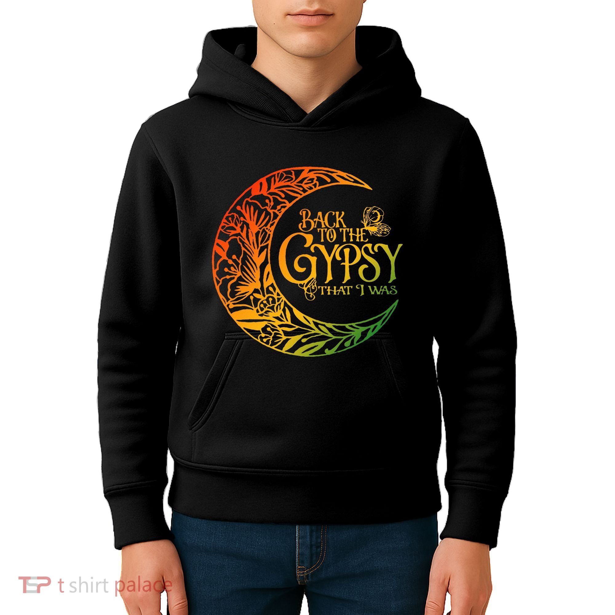 Back To The Gypsy That I Was Apparel Kids Hoodie