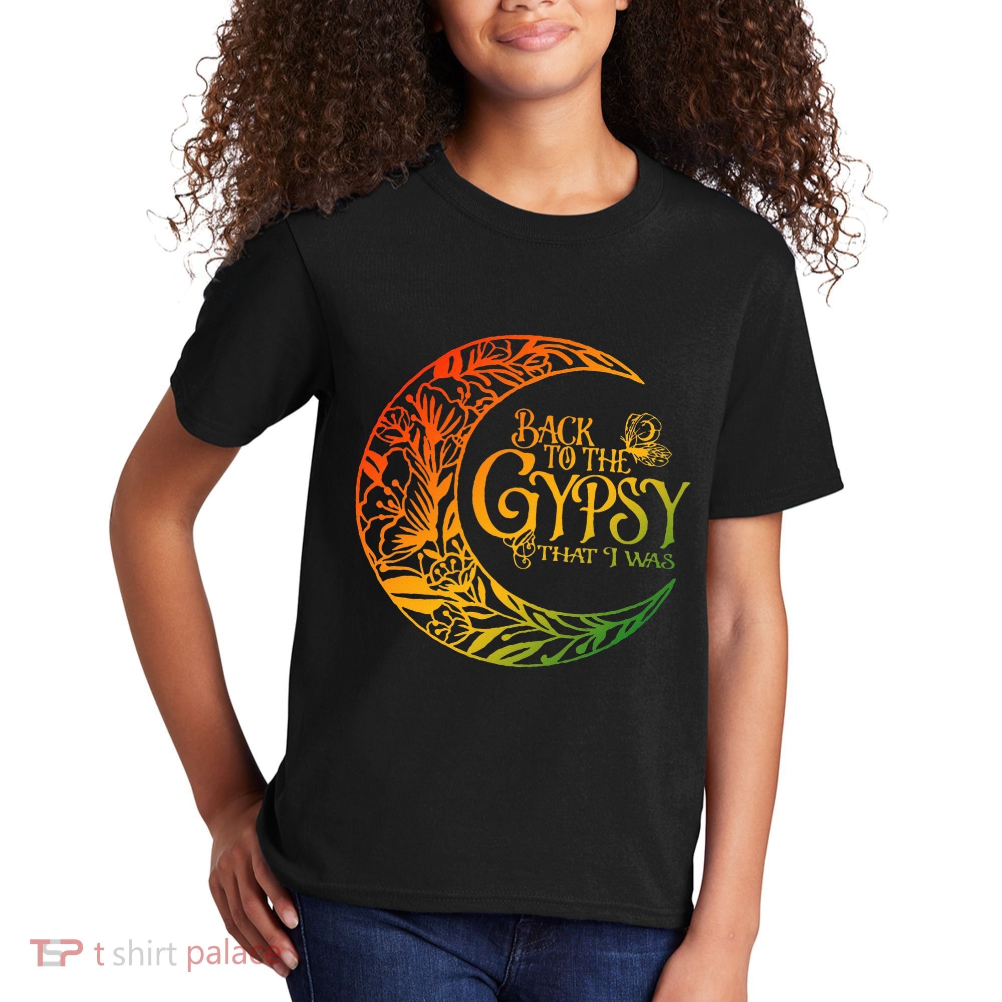 Back To The Gypsy That I Was Apparel Kids T-Shirt