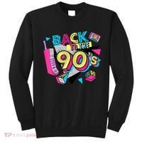 Back To The 90s Outfits Retro Costume Party Cassette Tape Sweatshirt thumb 0