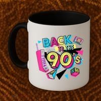 Back To The 90s Outfits Retro Costume Party Cassette Tape Coffee Mug thumb 2
