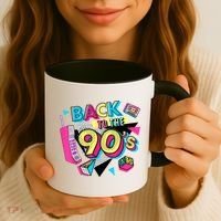 Back To The 90s Outfits Retro Costume Party Cassette Tape Coffee Mug thumb 3