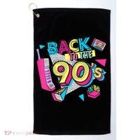 Back To The 90s Outfits Retro Costume Party Cassette Tape Golf Towel thumb 0