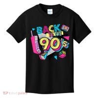 Back To The 90s Outfits Retro Costume Party Cassette Tape Kids T-Shirt thumb 0