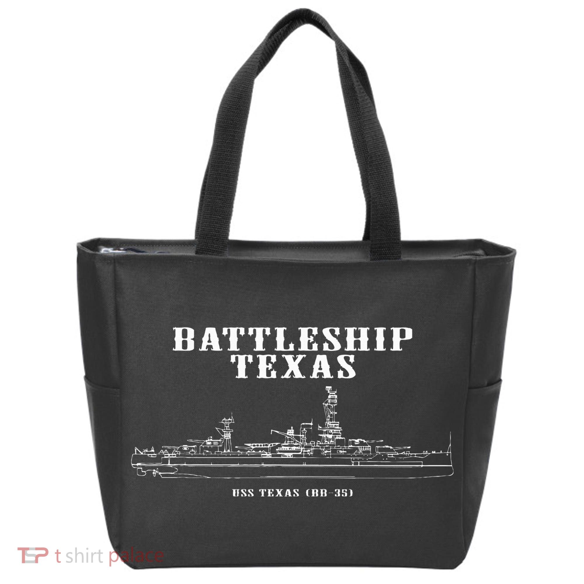 Battleship Texas Uss Texas Tote Bag