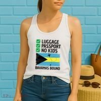 Bahamian Travel Vacation Outfit To Bahamas Women's Tank Top thumb 2