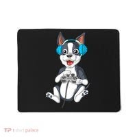 Boston Terrier Video Gamer Mousepad thumb 0