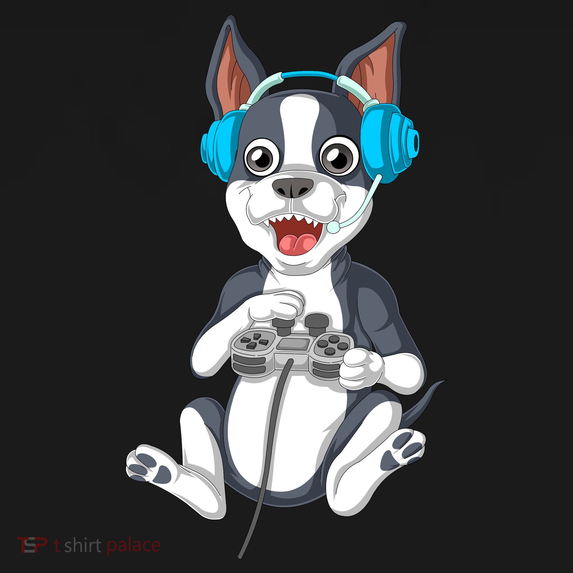 Boston Terrier Video Gamer Women's Tank Top