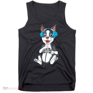 Boston Terrier Video Gamer Tank Top