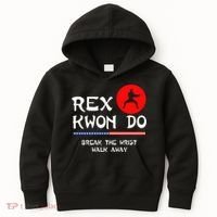 Break The Wrist Walk Away Rex Kwon Do Kids Hoodie thumb 0