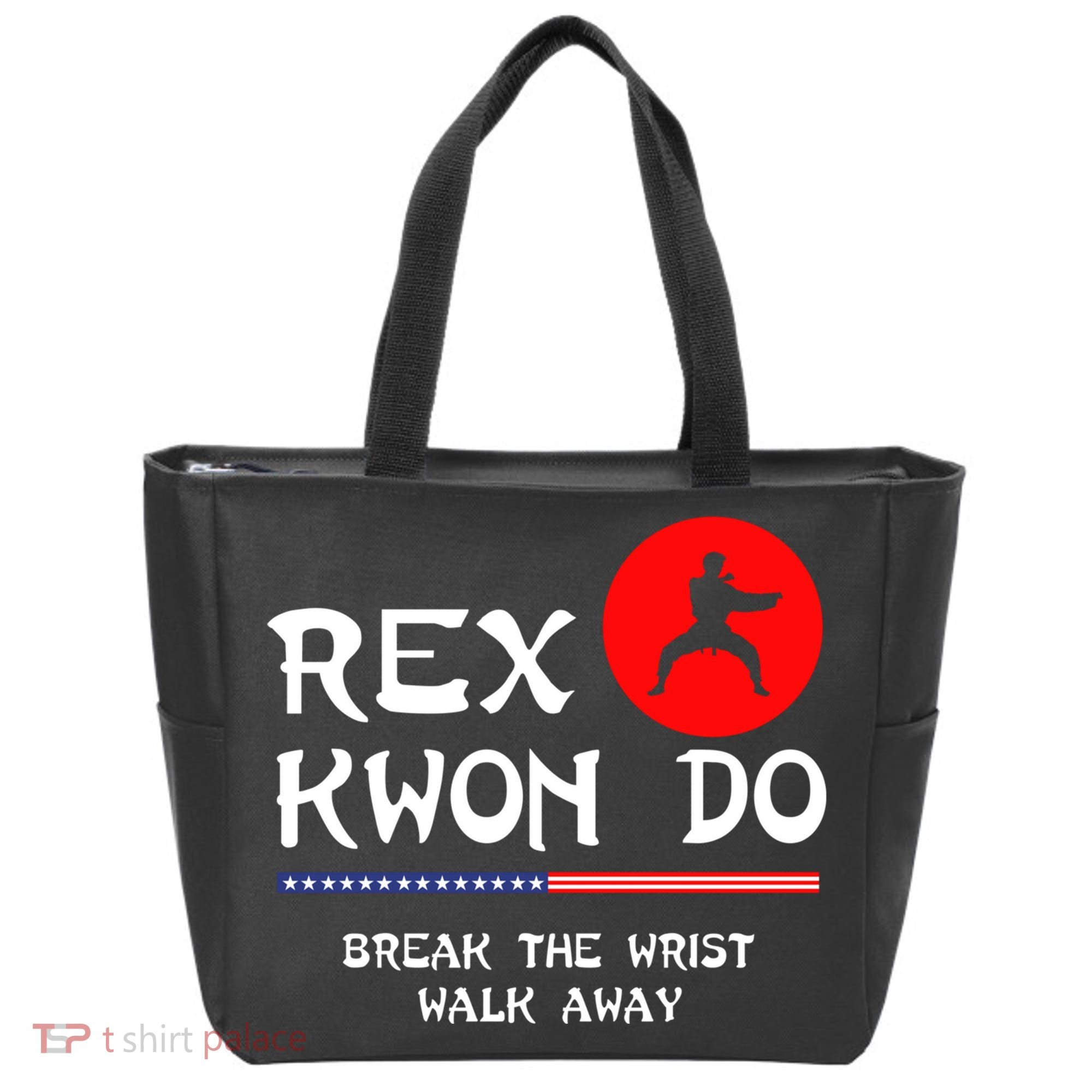 Break The Wrist Walk Away Rex Kwon Do Tote Bag