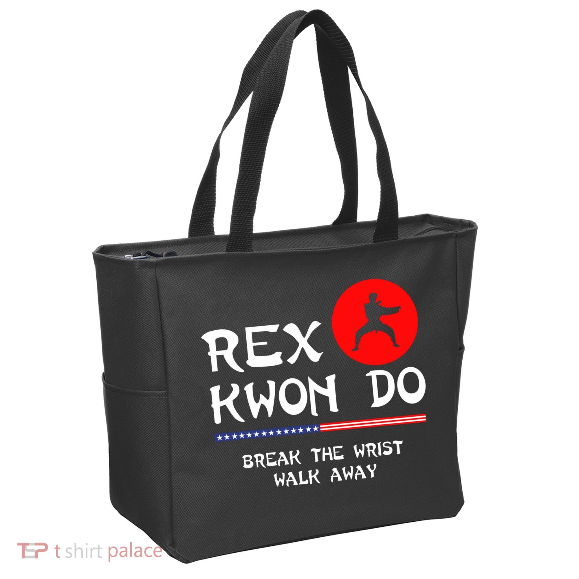 Break The Wrist Walk Away Rex Kwon Do Tote Bag