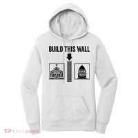 Build This Wall Separation of Church And State USA Women's Hoodie thumb 0