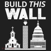 Build This Wall Separation of Church And State USA Hat thumb 2